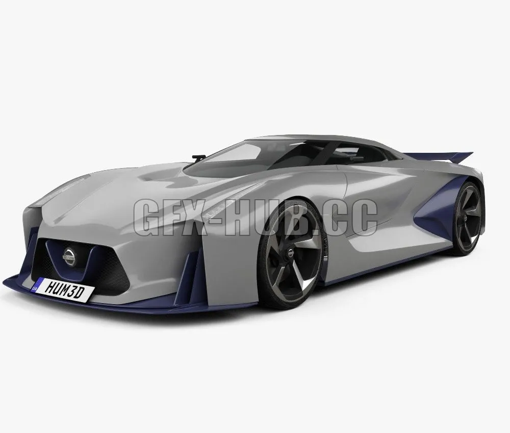 CAR – Nissan 2020 Vision Gran Turismo 2014 3D Model