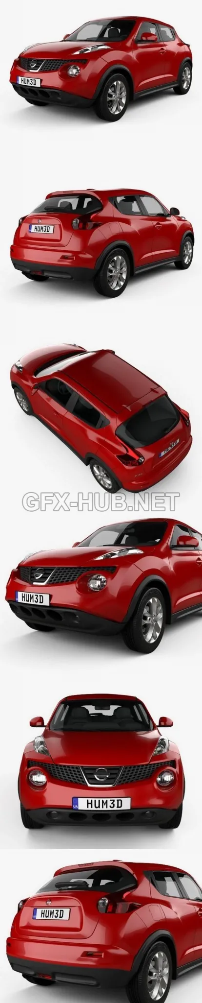 CAR – Nissan Juke 2011  3D Model