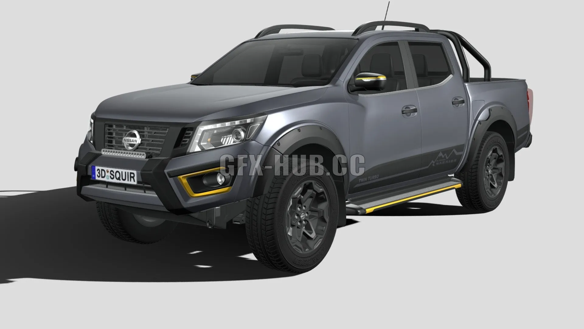 CAR – Nissan Navara N-Trek Warrior 2020 3D Model