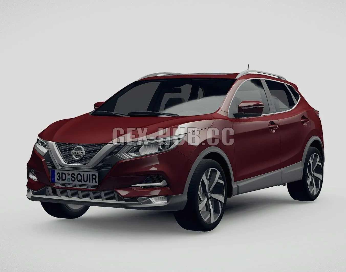 CAR – Nissan Rogue Sport 2020 3D Model