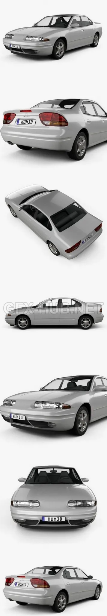 CAR – Oldsmobile Alero 1998  3D Model