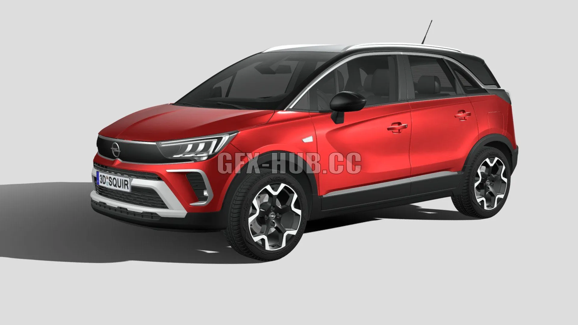CAR – Opel Crossland 2021 3D Model