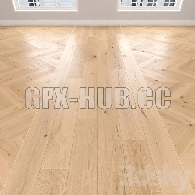 CAR – Parquet Oak Light 1 3D Model