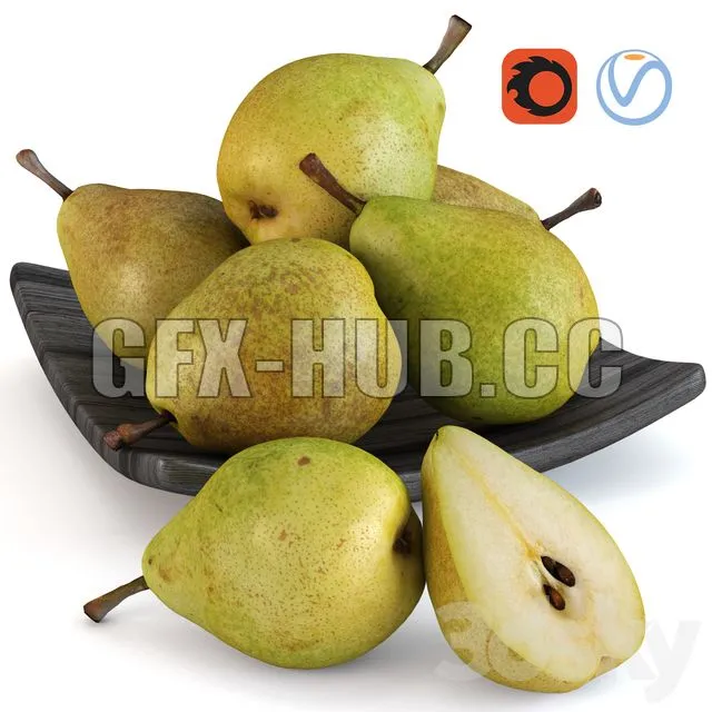 CAR – Pears 1 3D Model