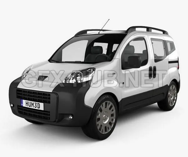 CAR – Peugeot Bipper Tepee 2011 3D Model