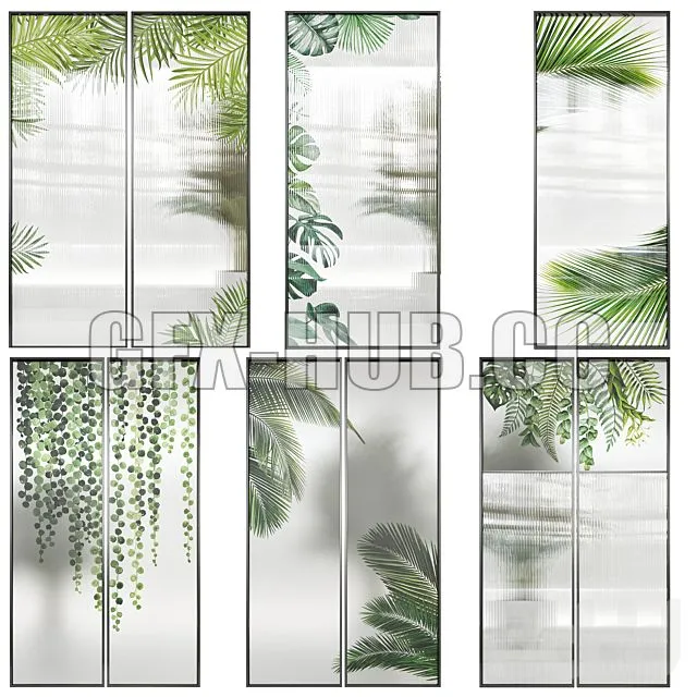 CAR – Phyto Glass Partition 3D Model