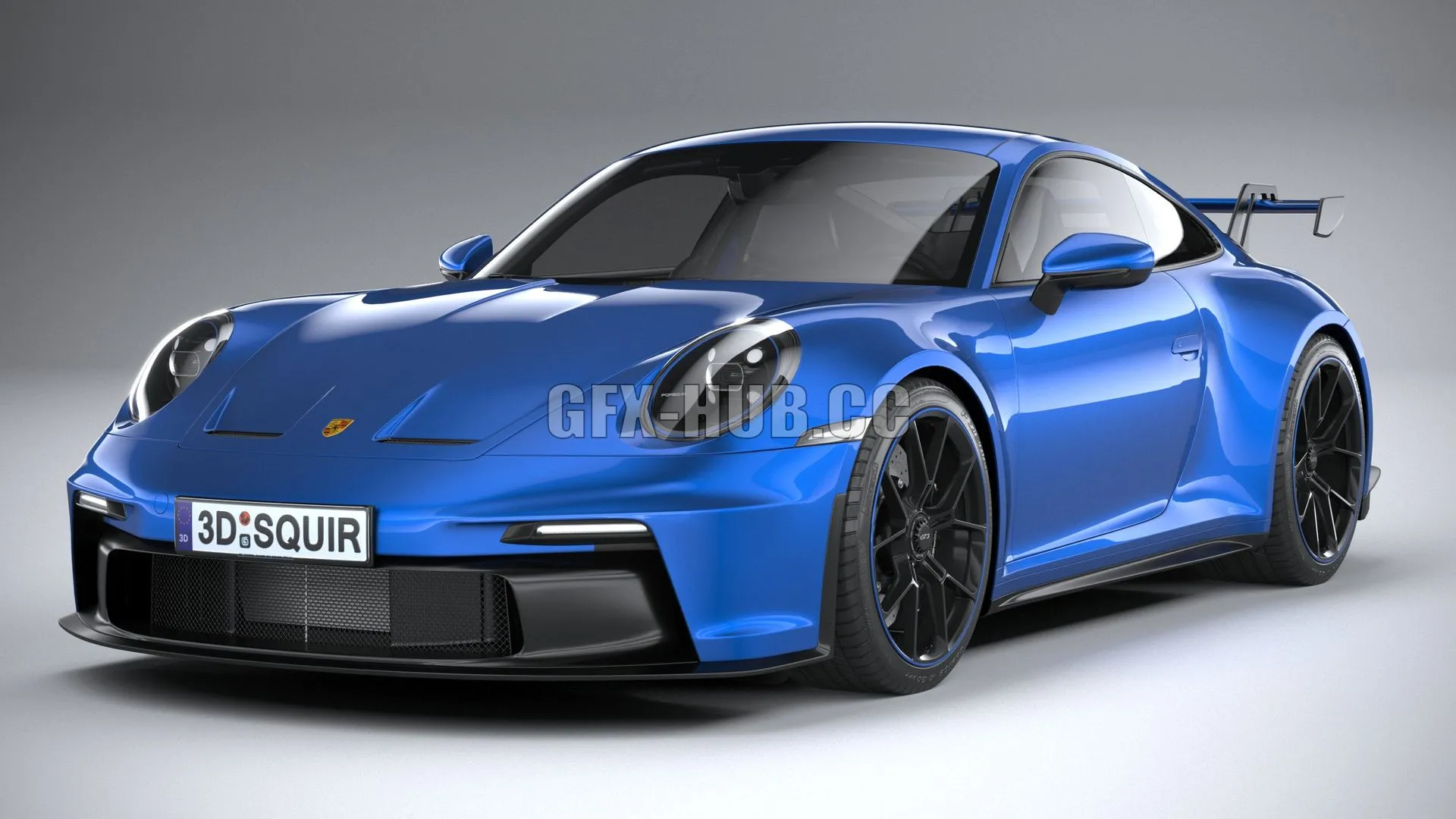CAR – Porsche 911 GT3 2022 3D Model
