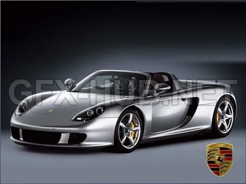 CAR – Porsche Cars Collection 3D Model