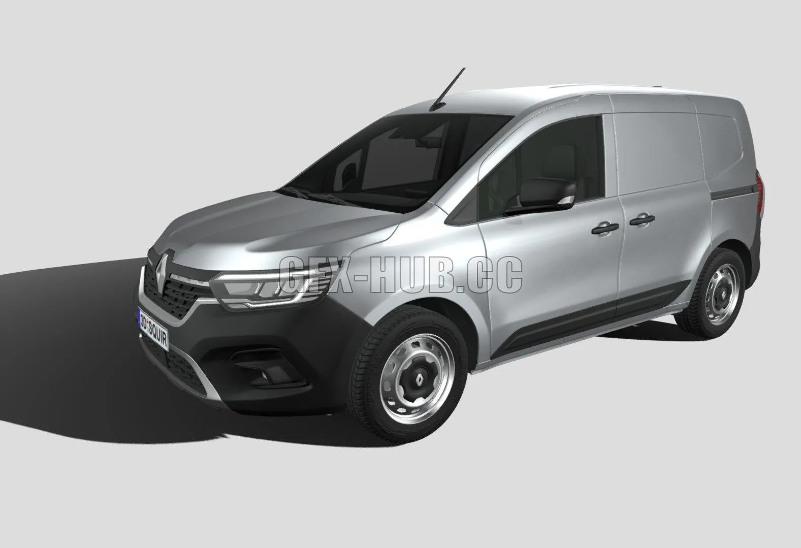 CAR – Renault Kangoo Van 2021 3D Model