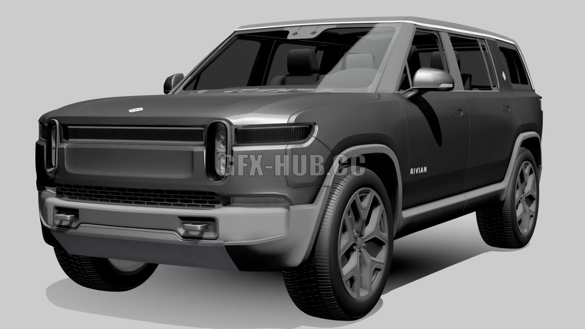 CAR – Rivian R1S Adventure 2022 3D Model