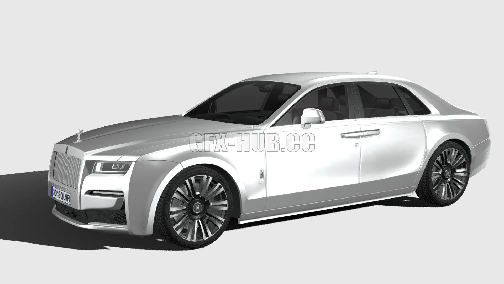 CAR – Rolls Royce Ghost 2021 3D Model