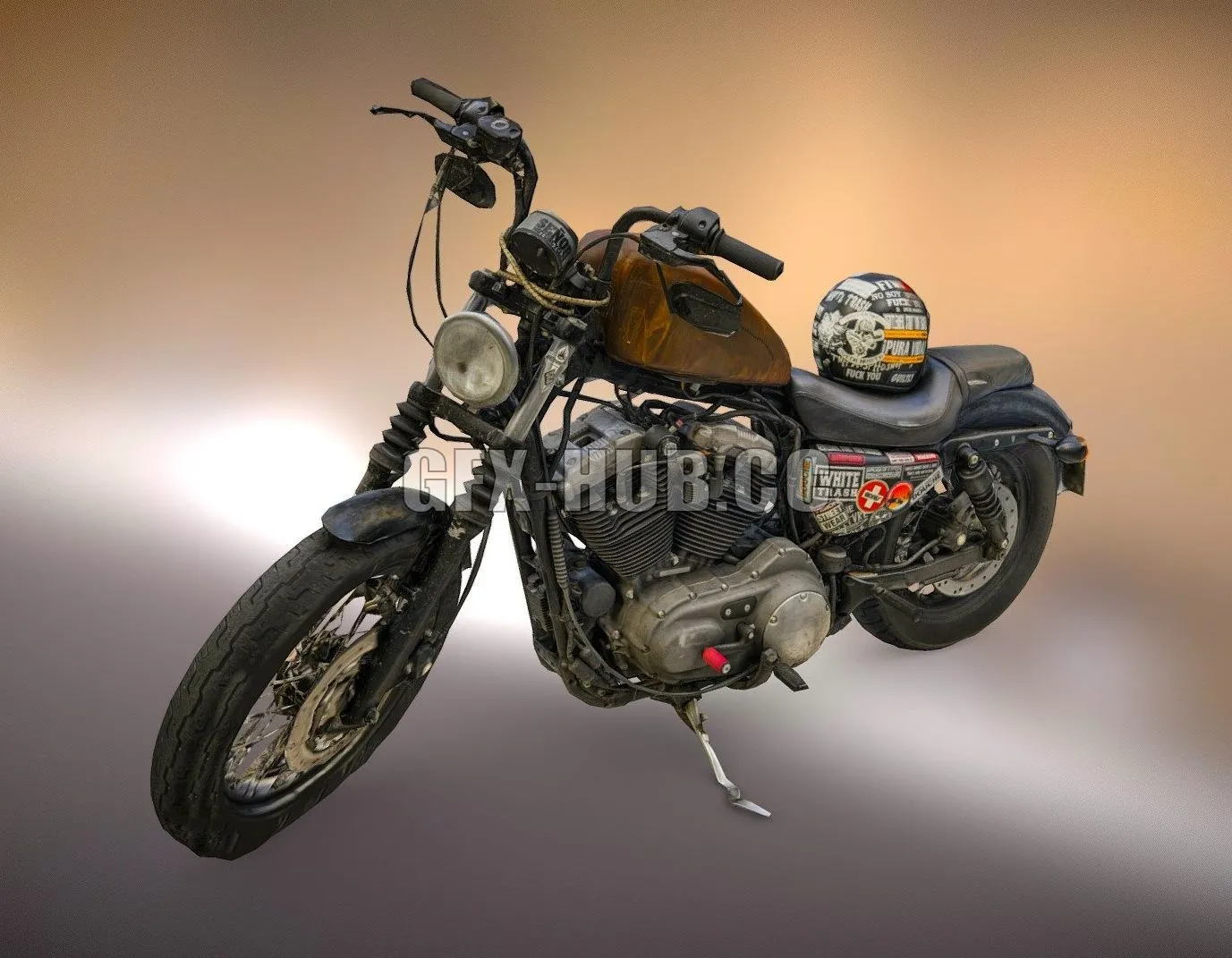 CAR – Senor MotorCycle Bike -Photogrammetry Scan 3D Model
