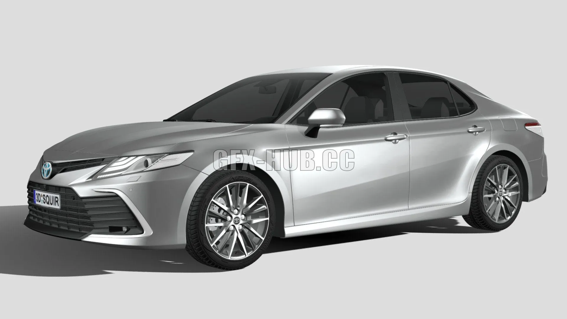 CAR – Toyota Camry Hybrid SE 2021 3D Model