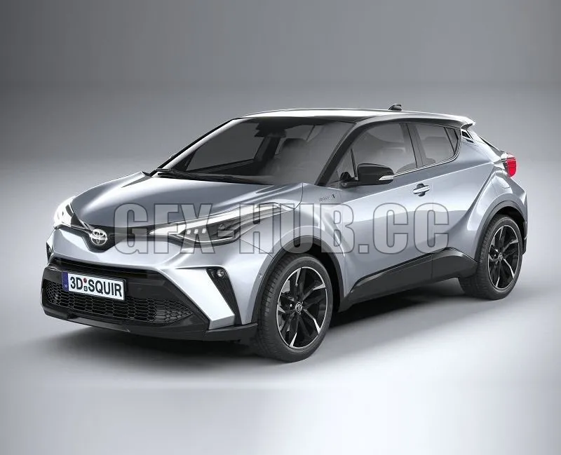 CAR – Toyota C-HR GR Sport 2021 3D Model