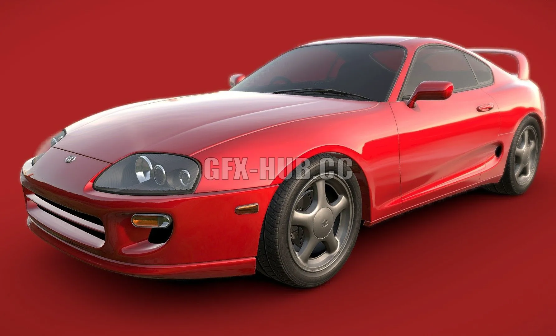 CAR – Toyota Supra MK IV (1994) 3D Model