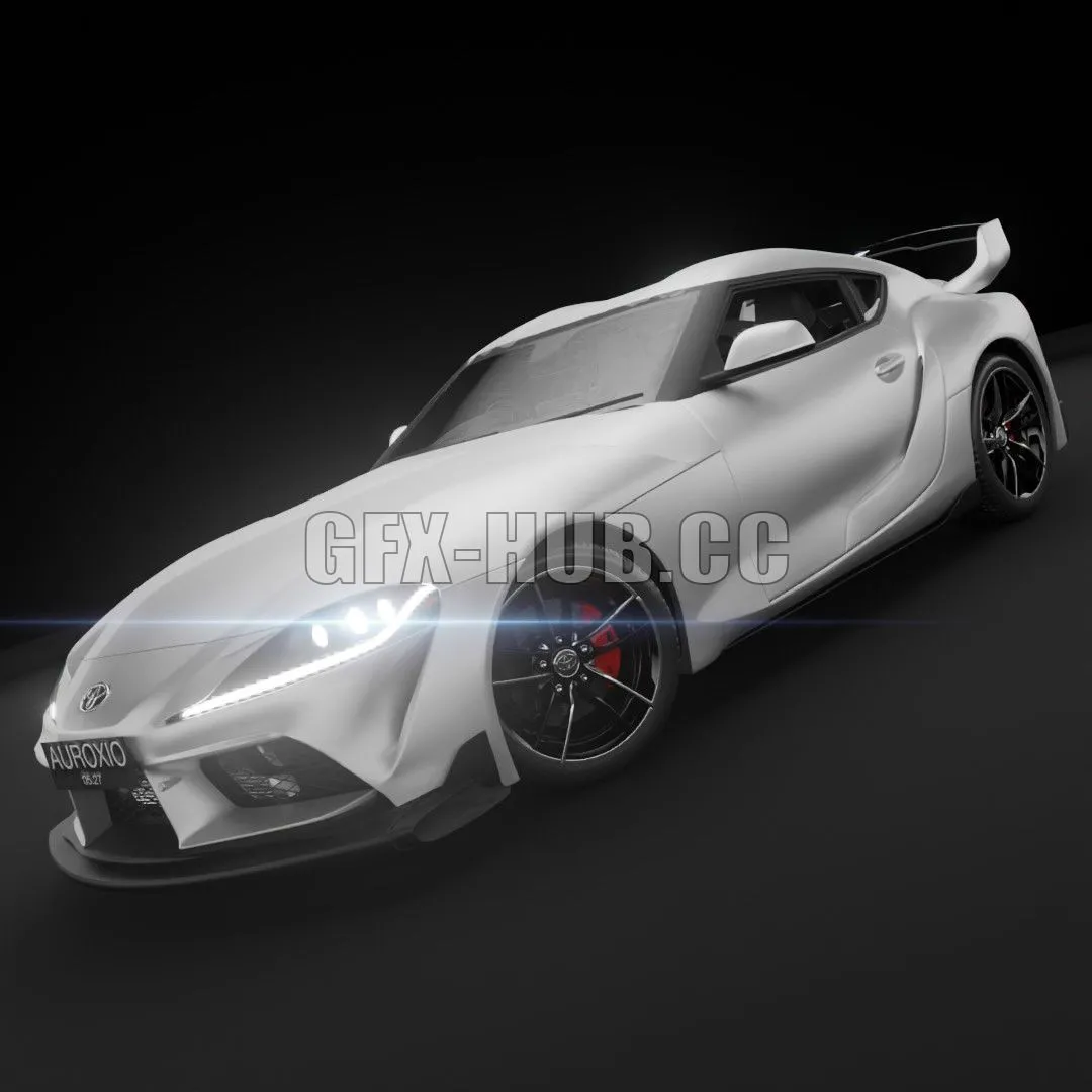 CAR – Toyota Supra MK5 A90 3D Model