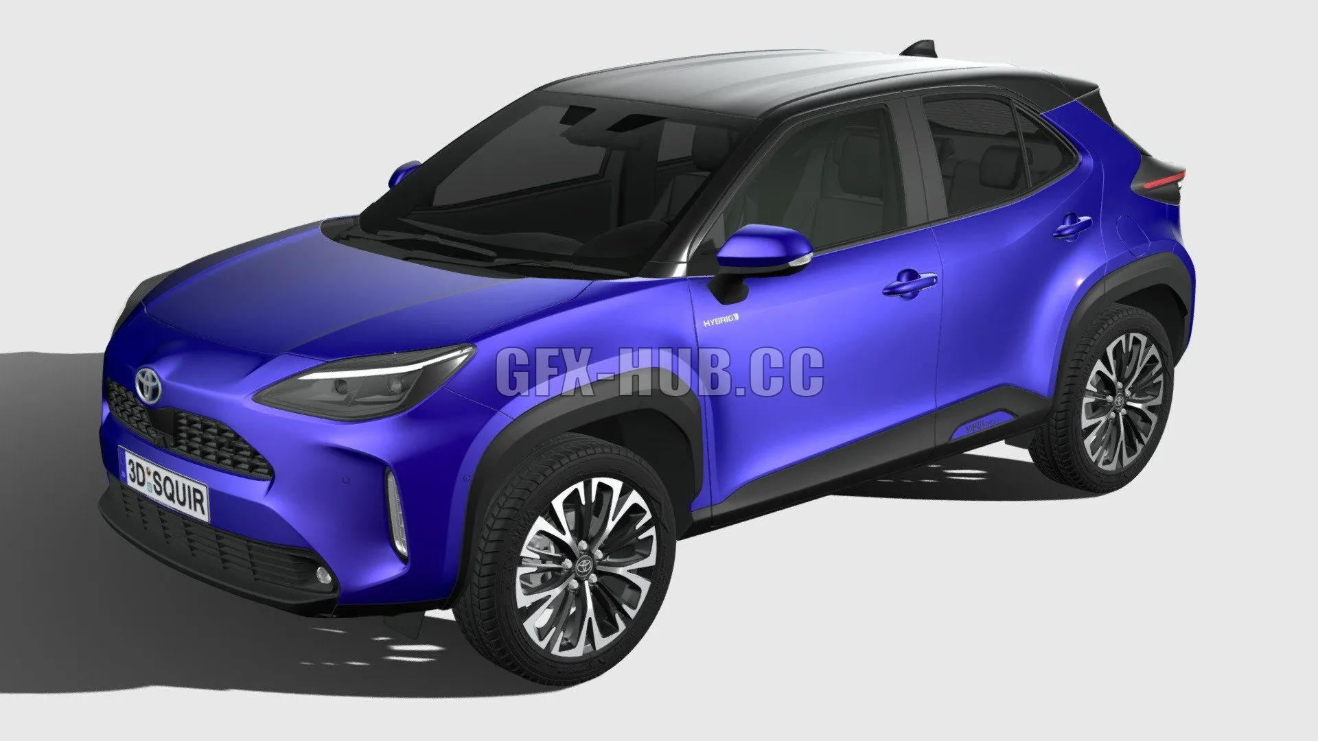 CAR – Toyota Yaris Cross 2021 3D Model