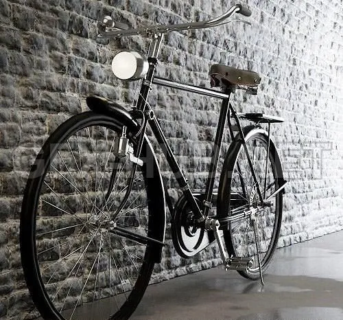 CAR – Vintage Bicycles 3D Model
