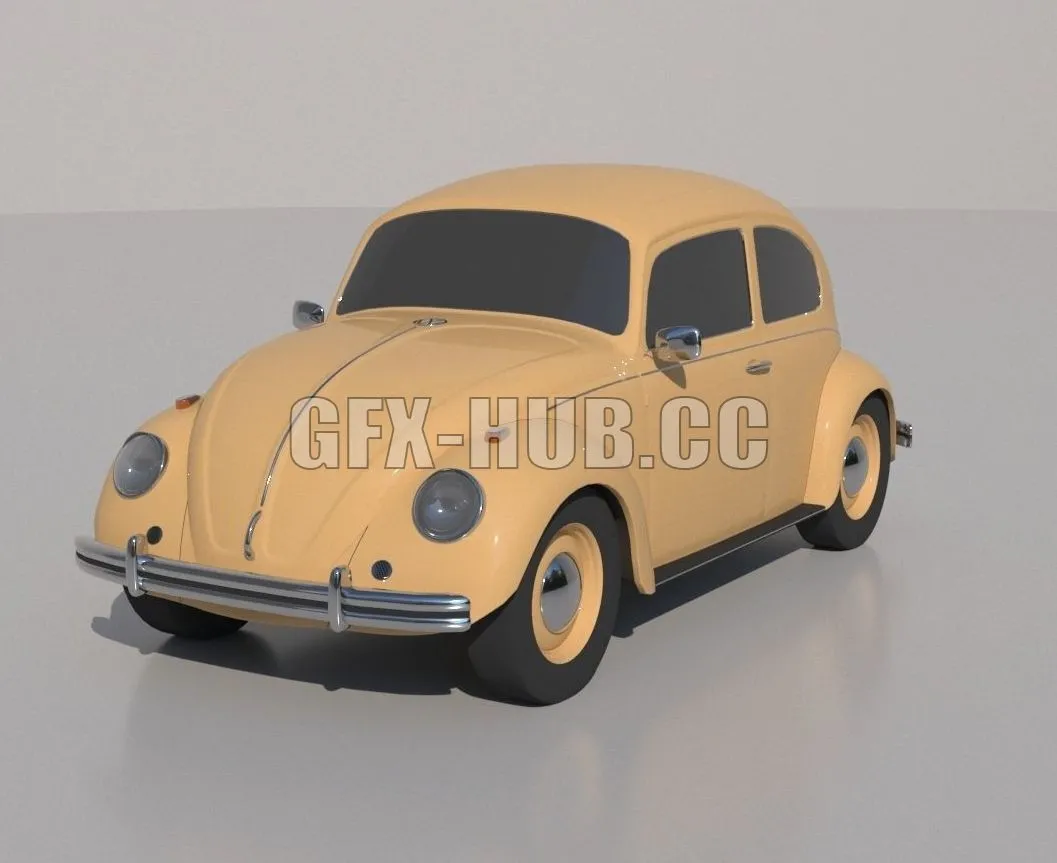 CAR – Volkswagen beetle 3D Model