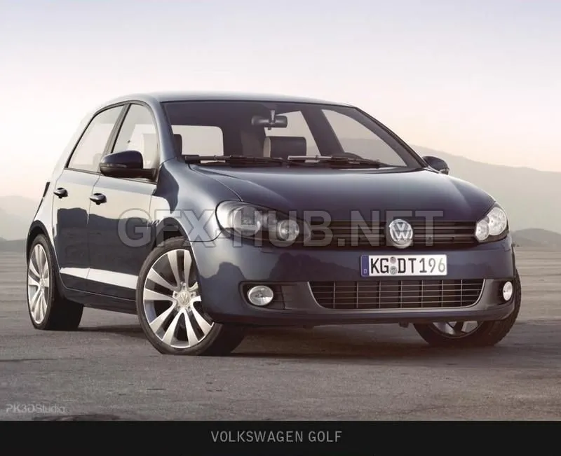 CAR – Volkswagen golf 3D Model