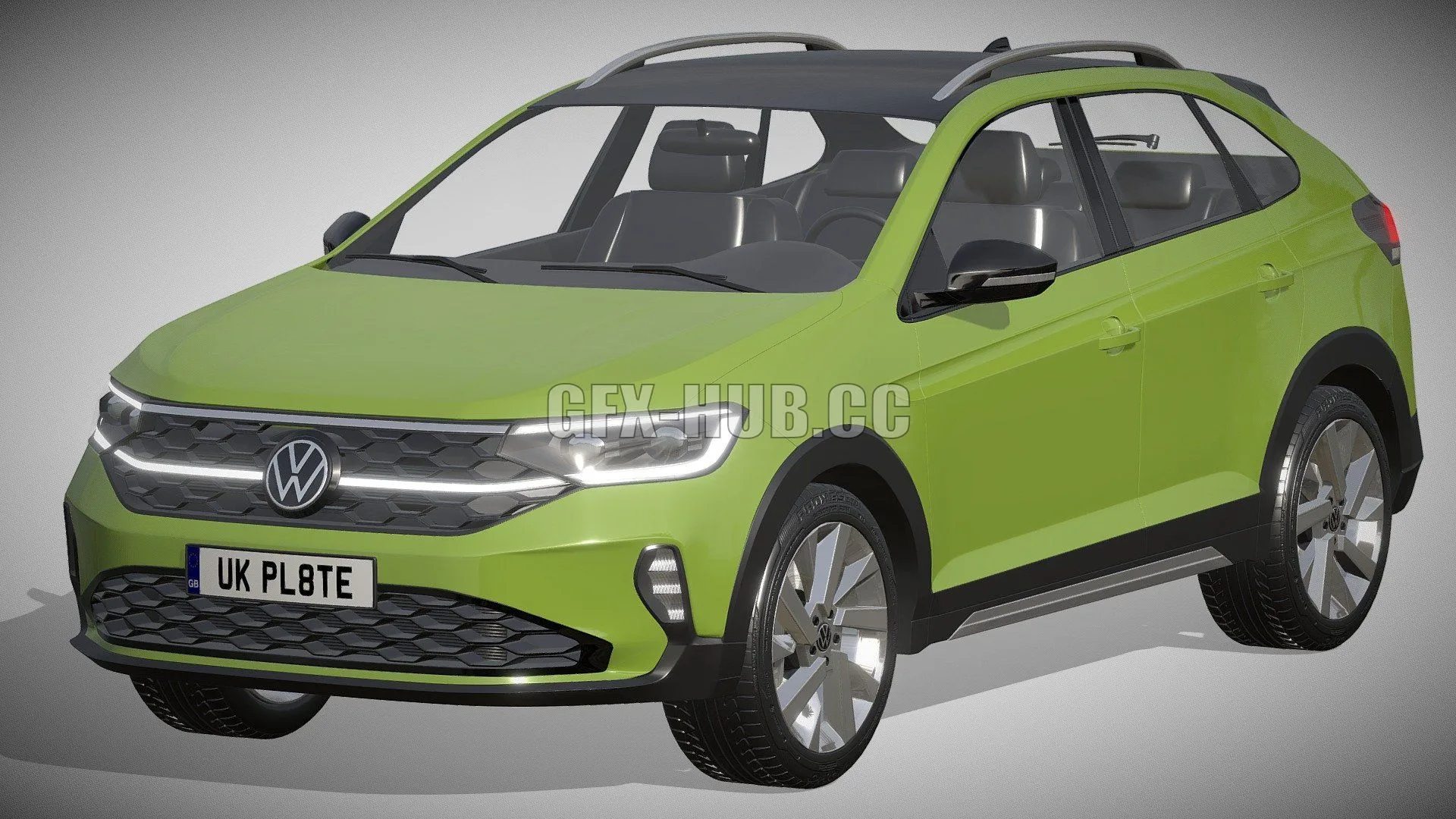 CAR – Volkswagen Taigo 2022 3D Model
