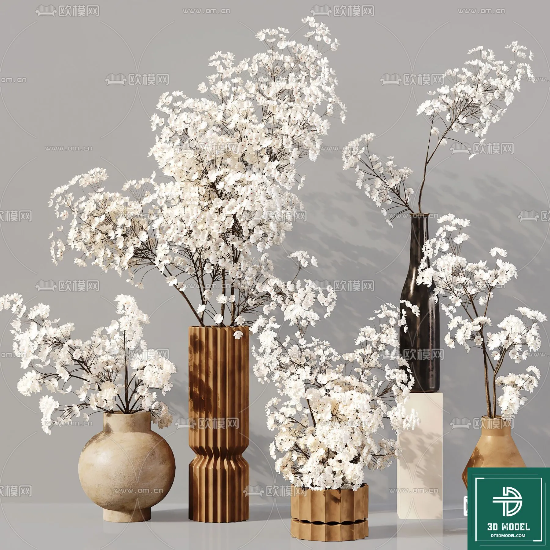 FLOWER VASE 3D MODEL – 013