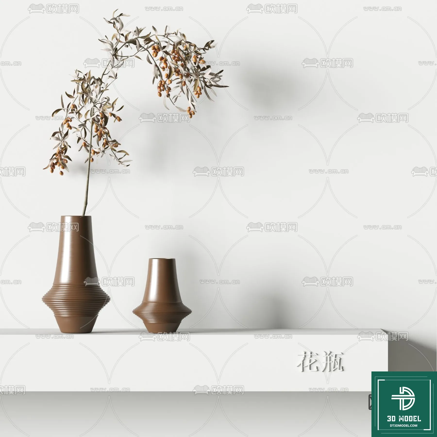 FLOWER VASE 3D MODEL – 015