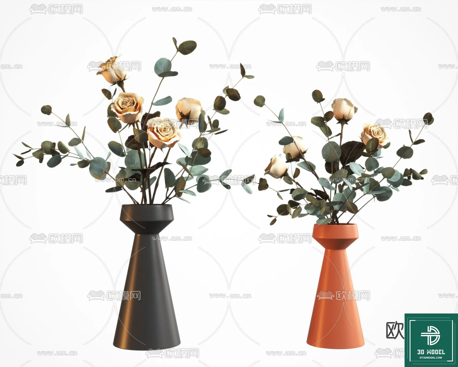 FLOWER VASE 3D MODEL – 042