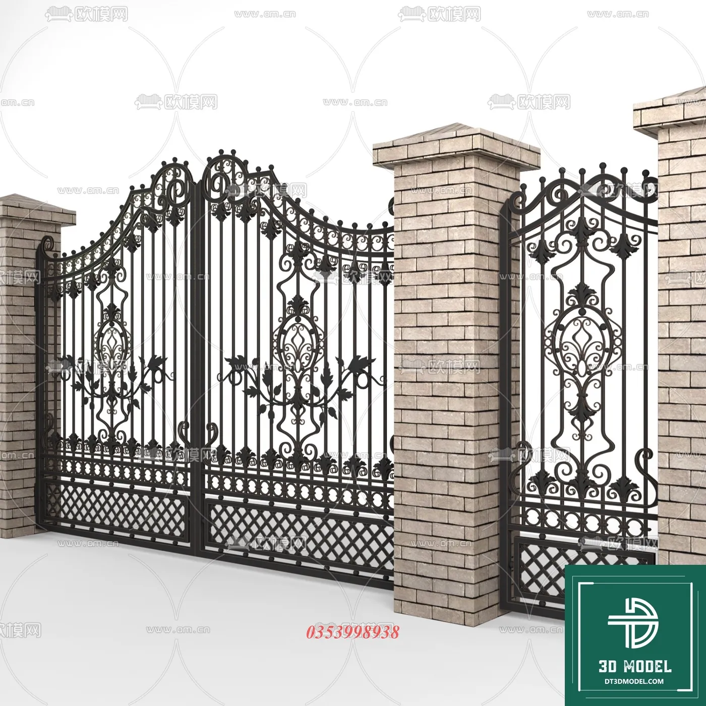 CLASSIC GATE – 3D MODELS – 018