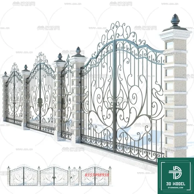 CLASSIC GATE – 3D MODELS – 019