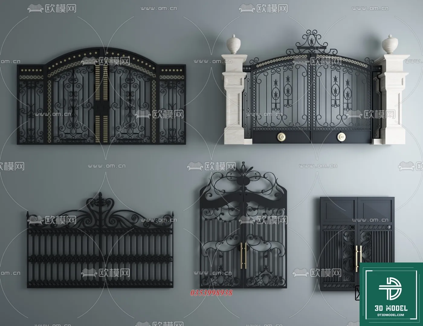 CLASSIC GATE – 3D MODELS – 021