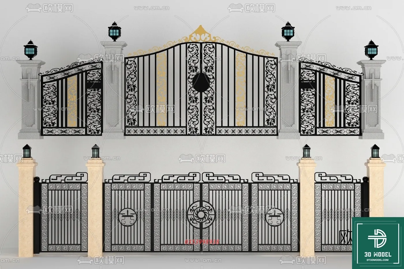 CLASSIC GATE – 3D MODELS – 028