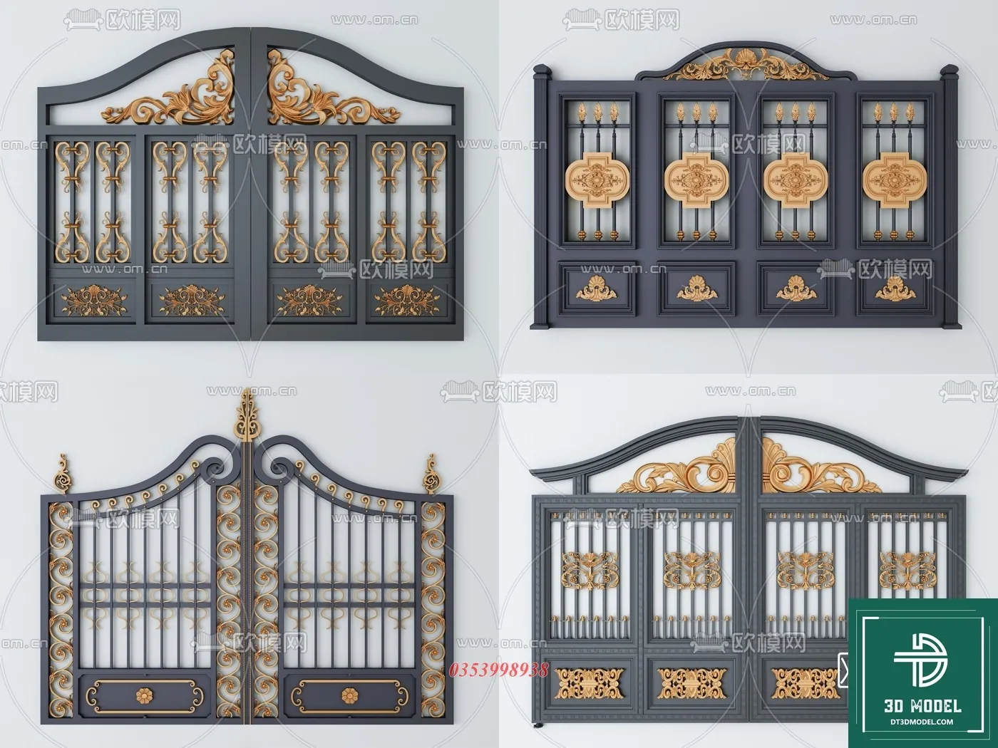 CLASSIC GATE – 3D MODELS – 030