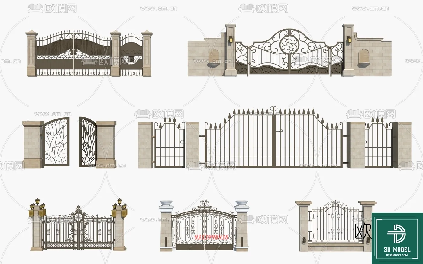 CLASSIC GATE – 3D MODELS – 031