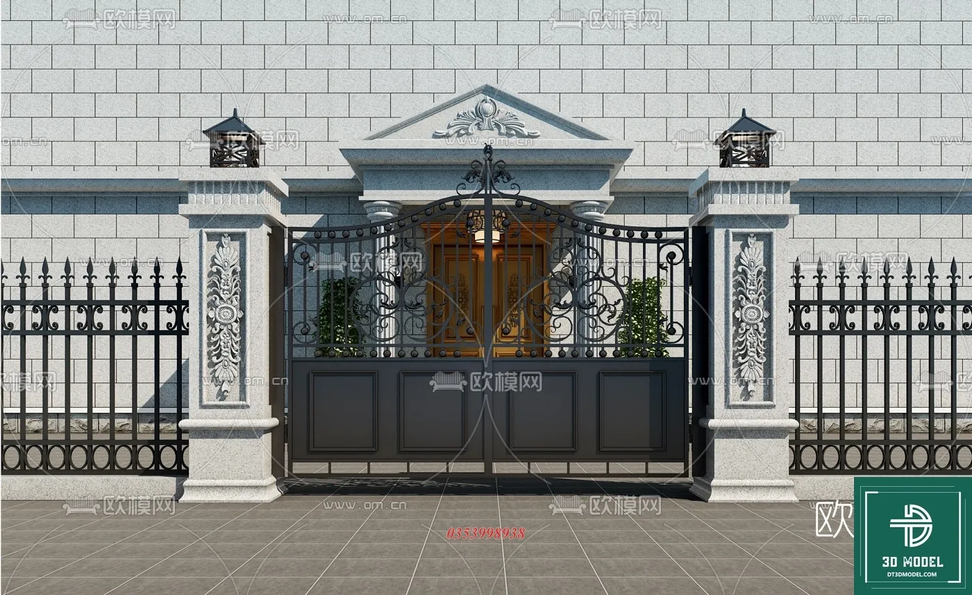 CLASSIC GATE – 3D MODELS – 038