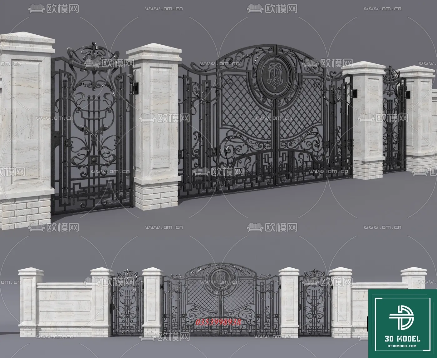 CLASSIC GATE – 3D MODELS – 039