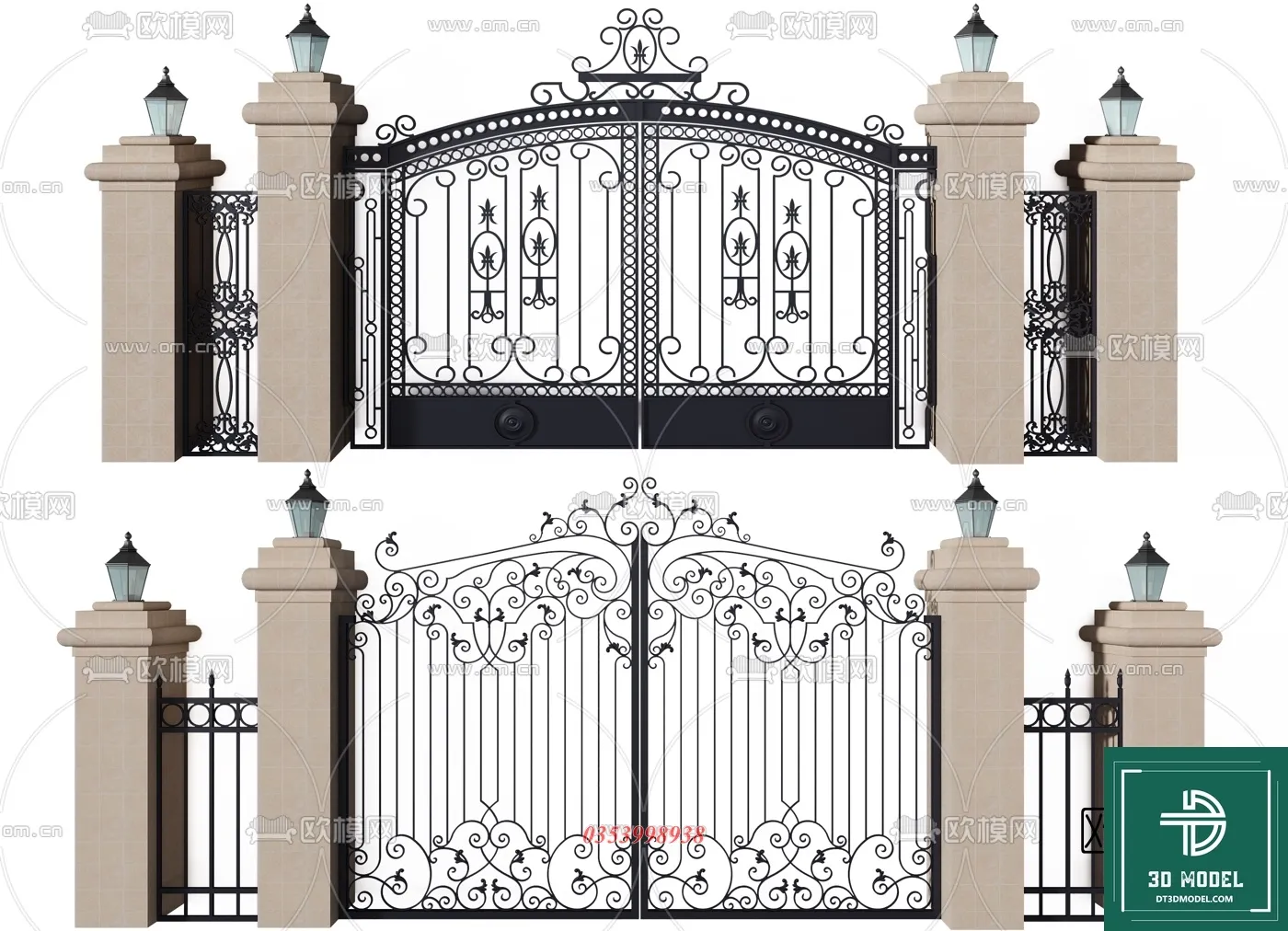 CLASSIC GATE – 3D MODELS – 040