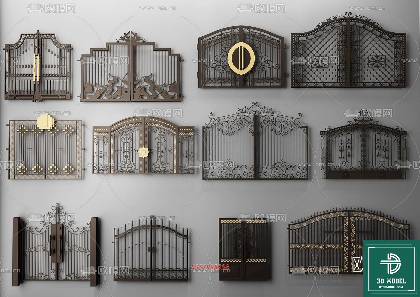 CLASSIC GATE – 3D MODELS – 045