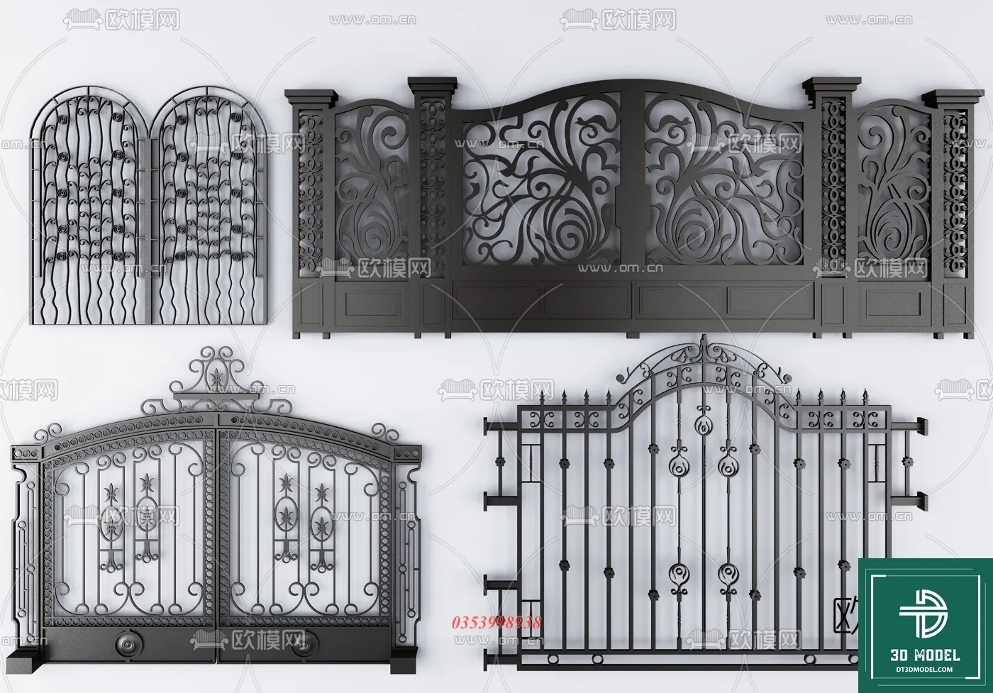 CLASSIC GATE – 3D MODELS – 049