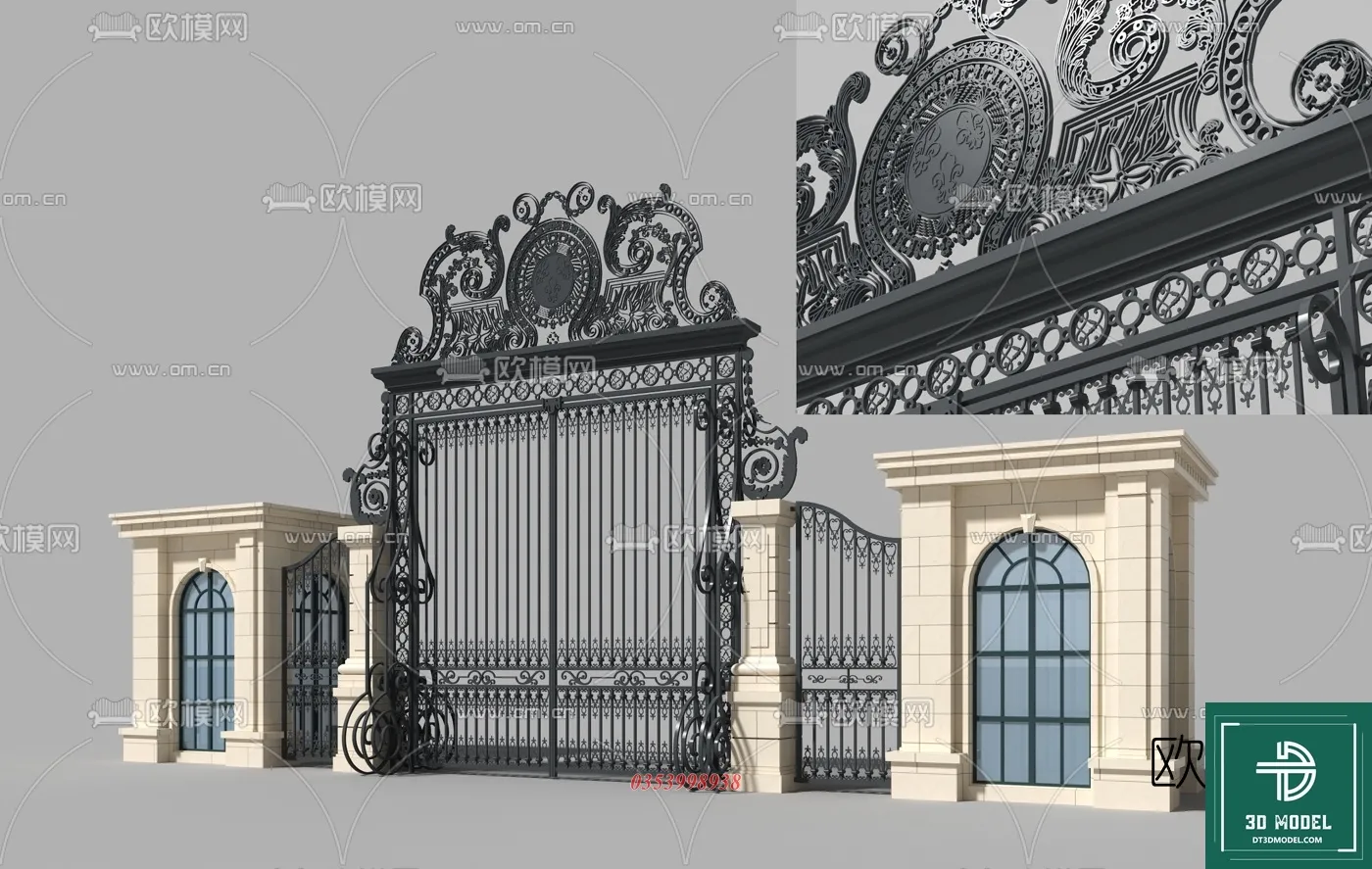 CLASSIC GATE – 3D MODELS – 055