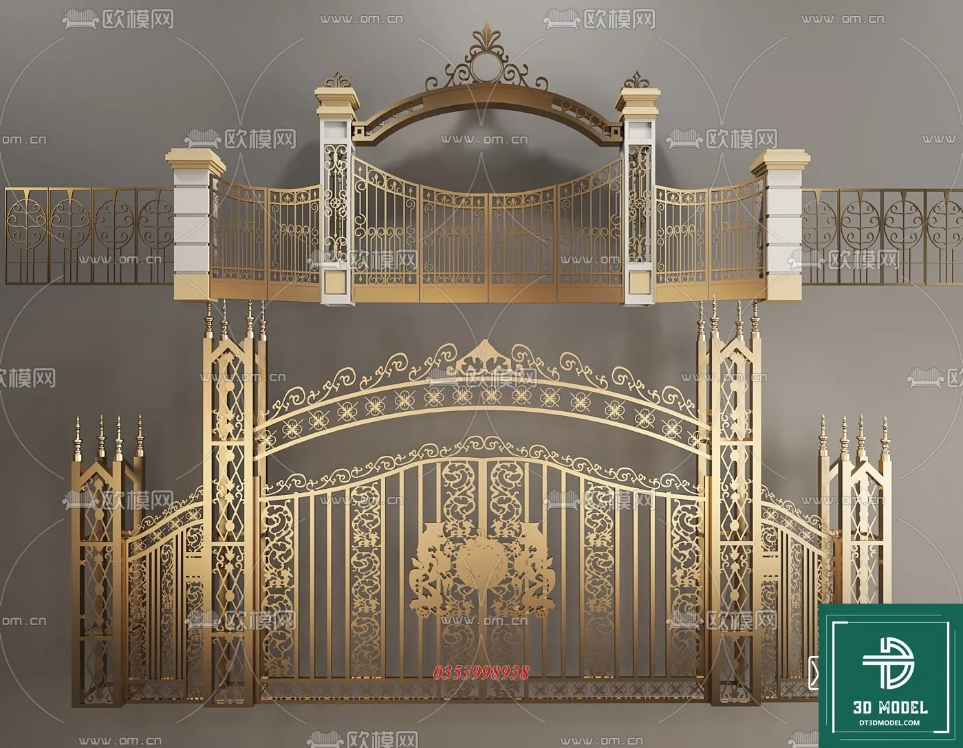 CLASSIC GATE – 3D MODELS – 059