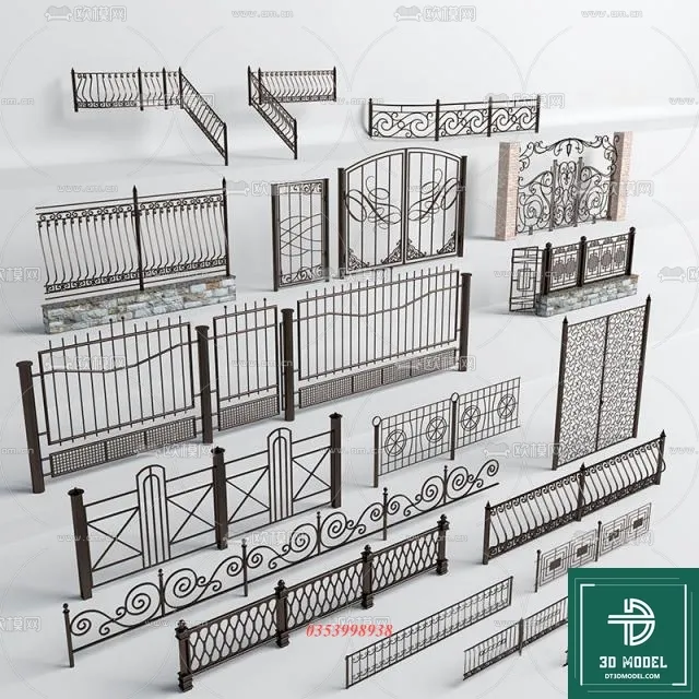 CLASSIC GATE – 3D MODELS – 068