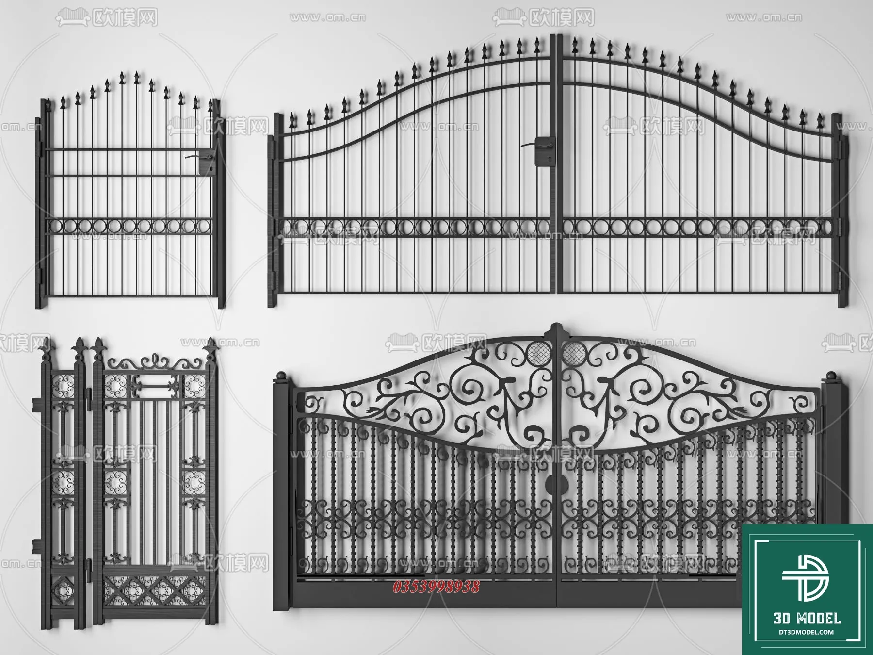 CLASSIC GATE – 3D MODELS – 081