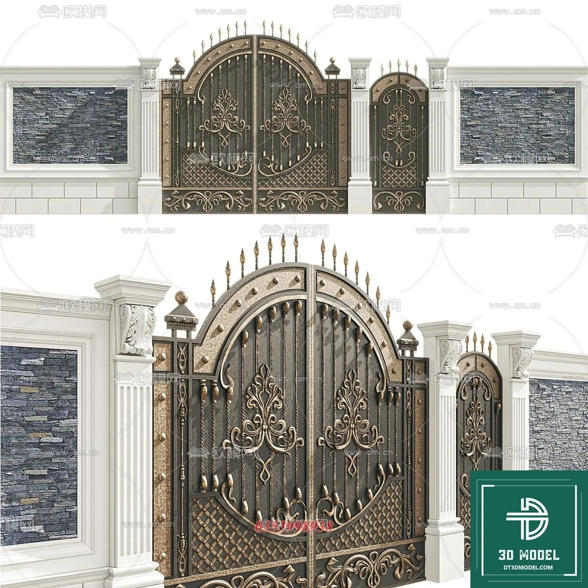 CLASSIC GATE – 3D MODELS – 101