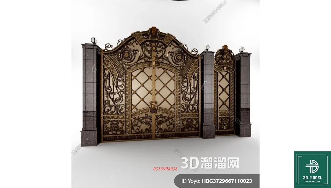 CLASSIC GATE – 3D MODELS – 104