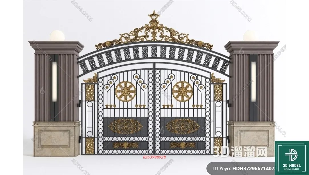 CLASSIC GATE – 3D MODELS – 106