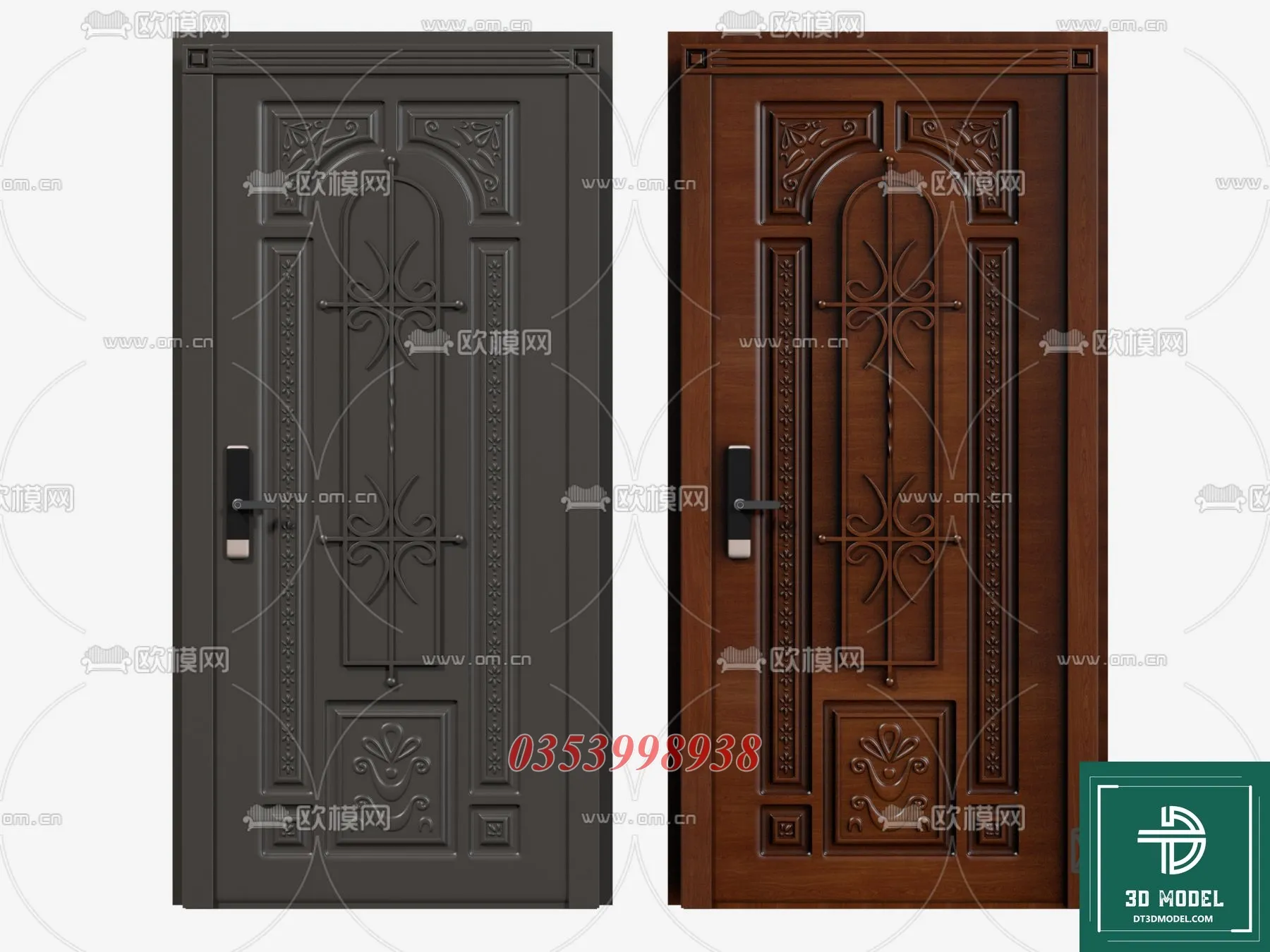 CLASSIC DOOR – 3dsmax MODELS – 112