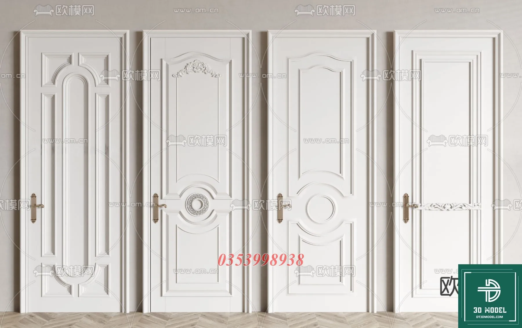 CLASSIC DOOR – 3dsmax MODELS – 115