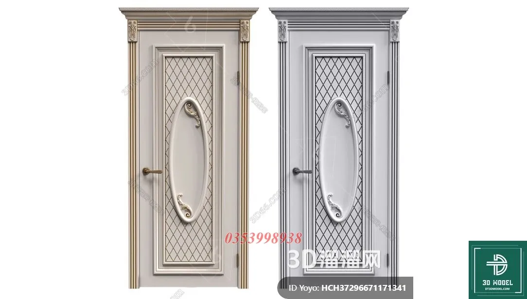 CLASSIC DOOR – 3dsmax MODELS – 137
