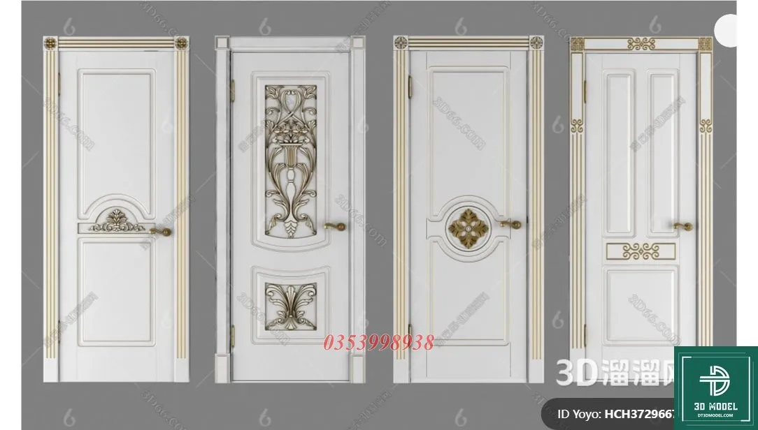 CLASSIC DOOR – 3dsmax MODELS – 138
